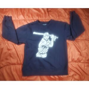 Hstry x‎ Nas Baseball Negro Leagues Crewneck Sweatshirt Size Medium *RARE*